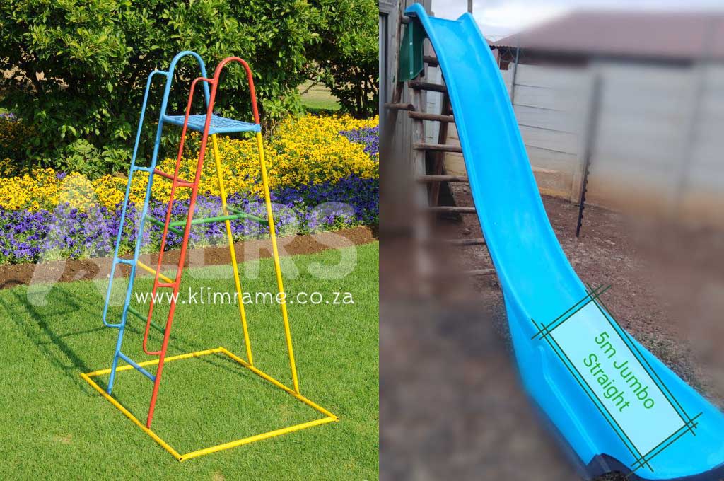  Adult Slide Stand + 5m Adult Swimmingpool Fibreglass Slide 